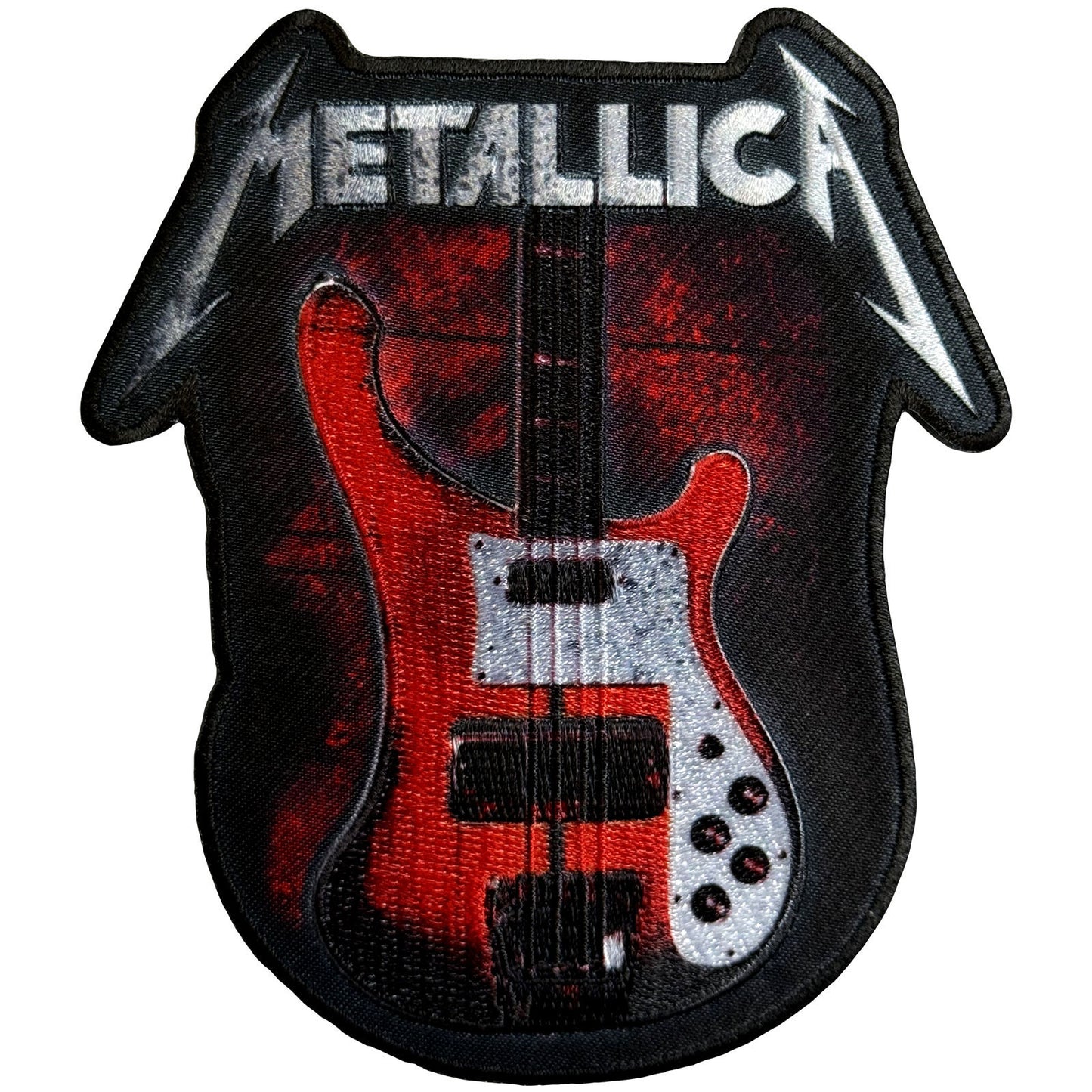 Metallica Cliff 'em All Bass Woven Patch Front