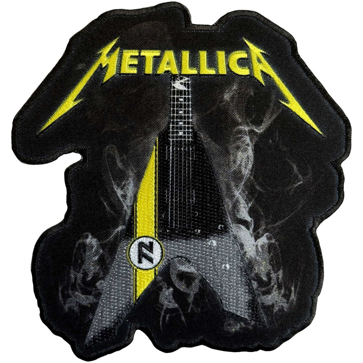 Metallica Hetfield Vulture '72 Woven Patch Front