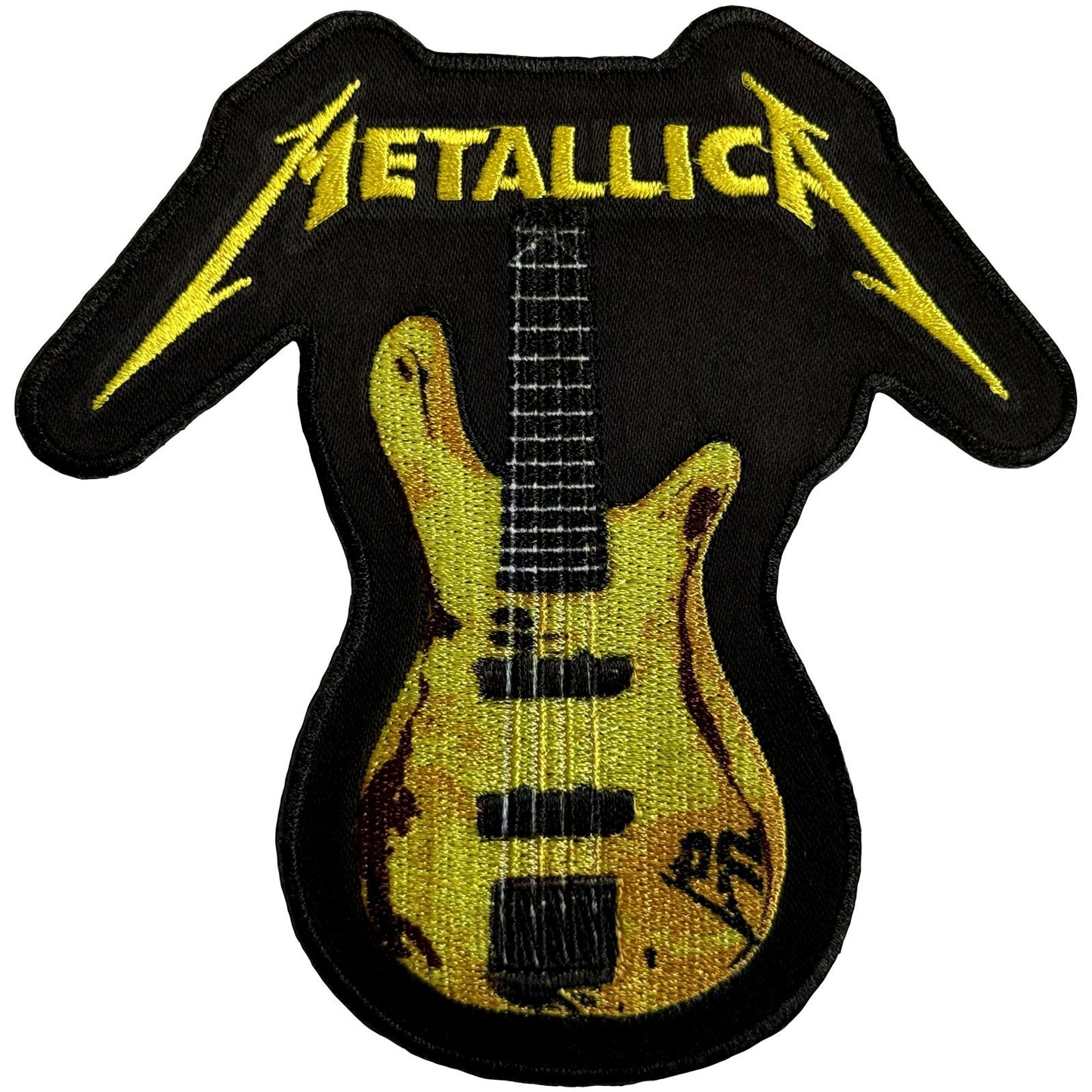 Metallica Robb Bass Woven Patch Front