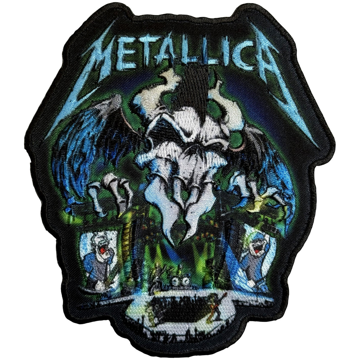 Metallica Stage Pit Woven Patch Front
