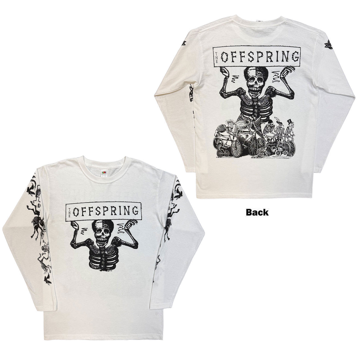 Offspring Skeletons Long Sleeve Front