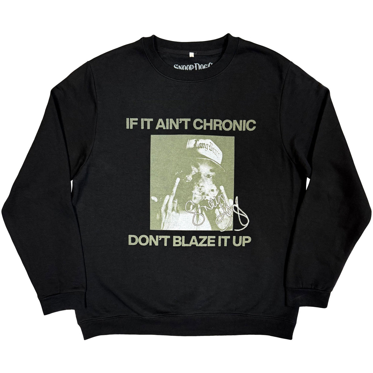 Snoop Dogg Chronic Signature Sweatshirt Front