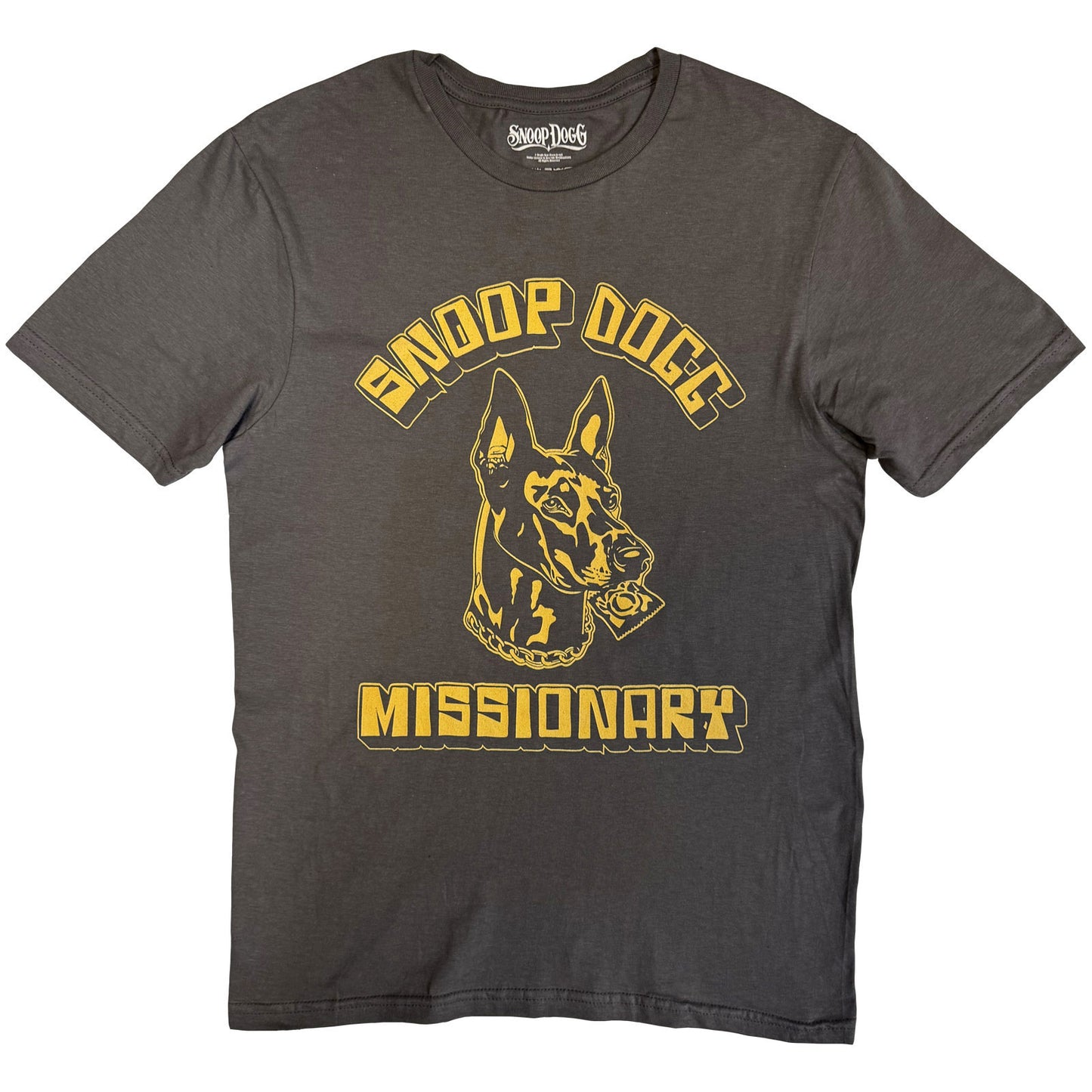 Snoop Dogg Doberman T-shirt Front