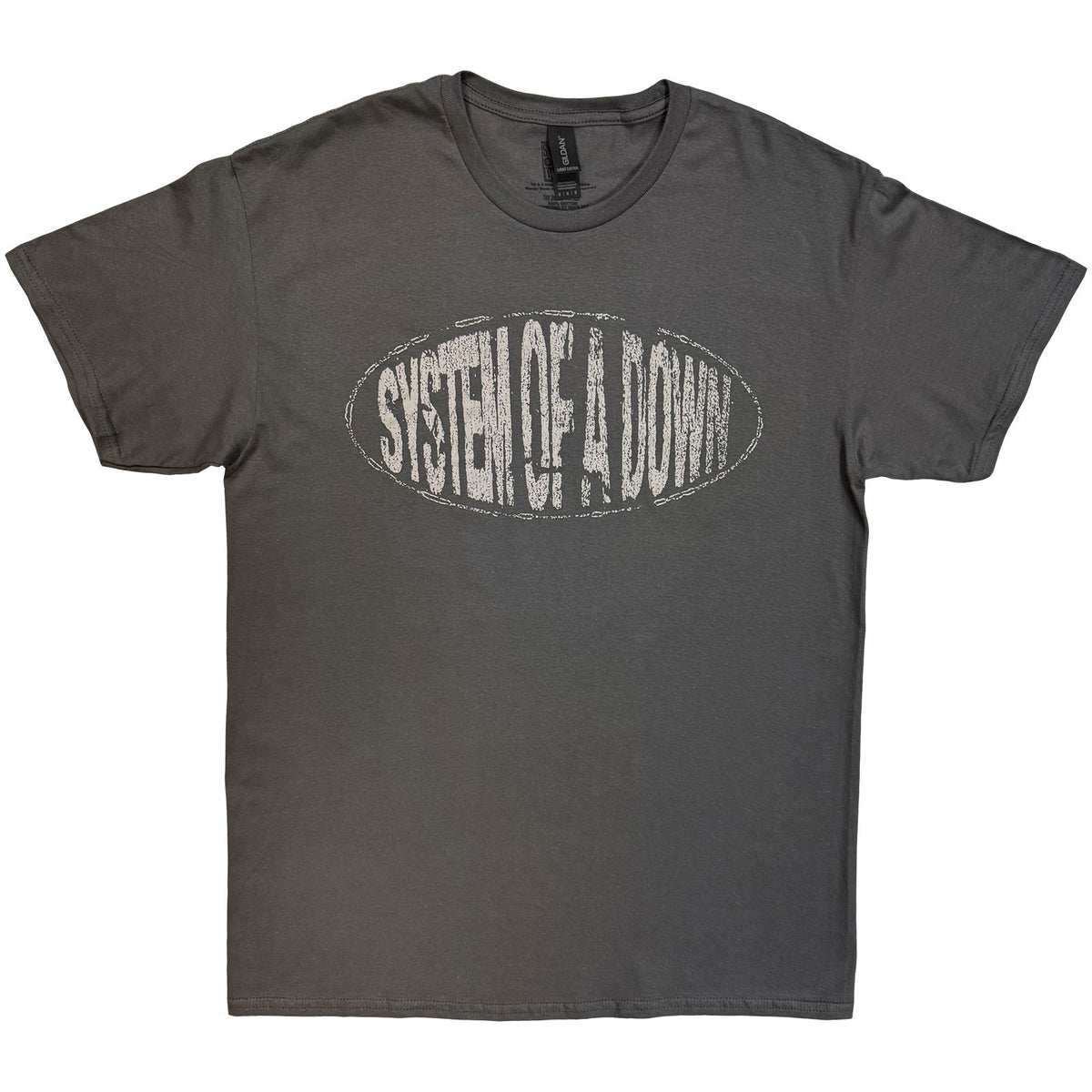 System Of A Down Stretched Logo T-shirt Front