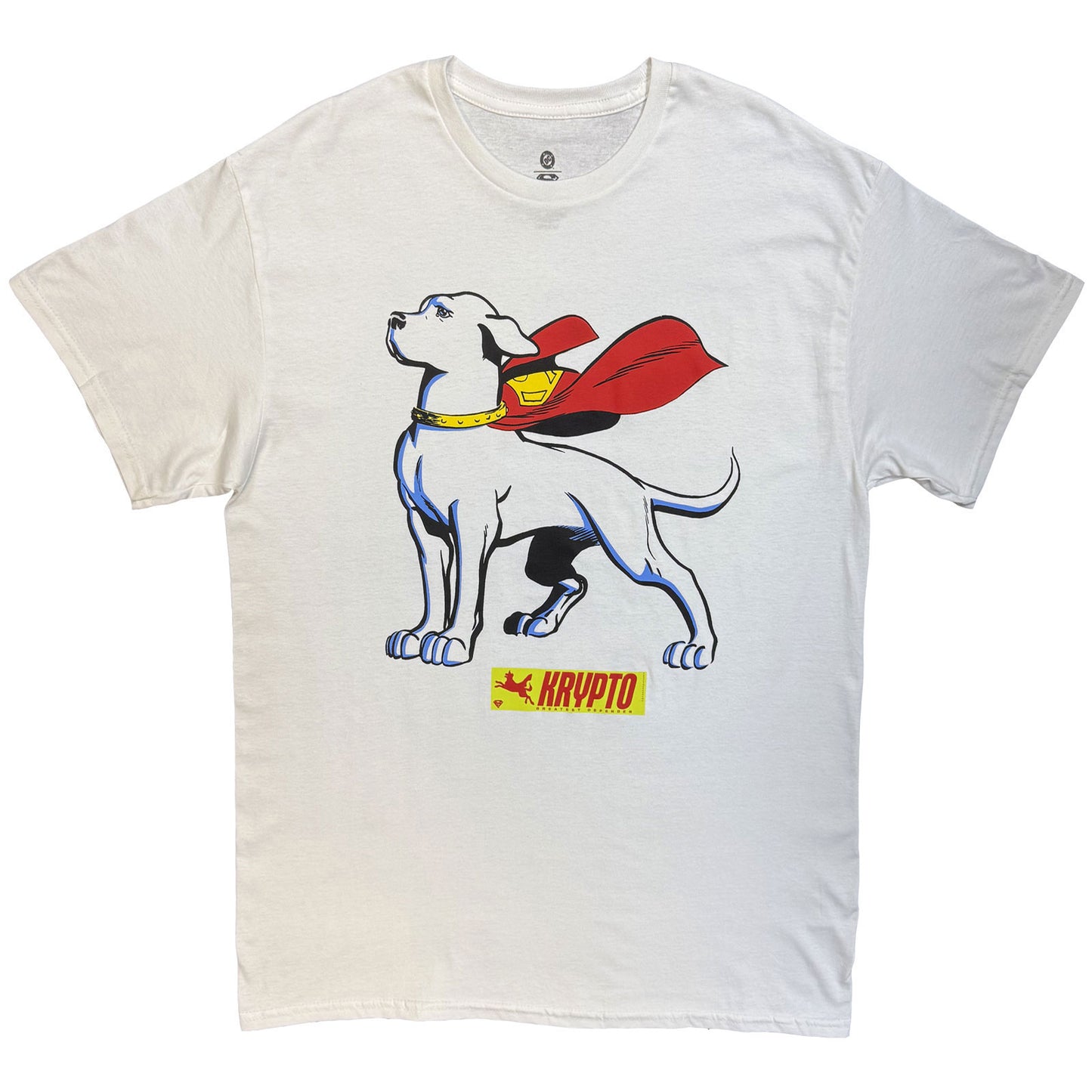 Dc Comics Superman Krypto Cape T-shirt Front