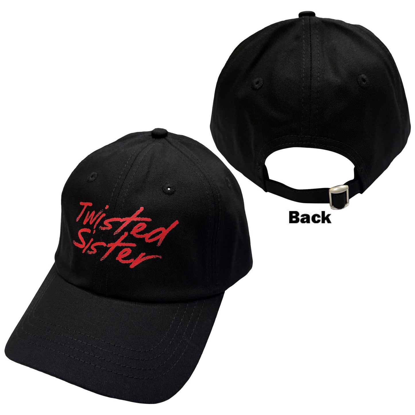 Twisted Sister Logo Baseball Cap Front