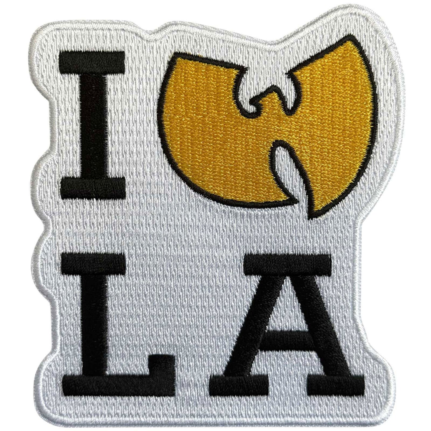 Wu Tang Clan La Woven Patch Front