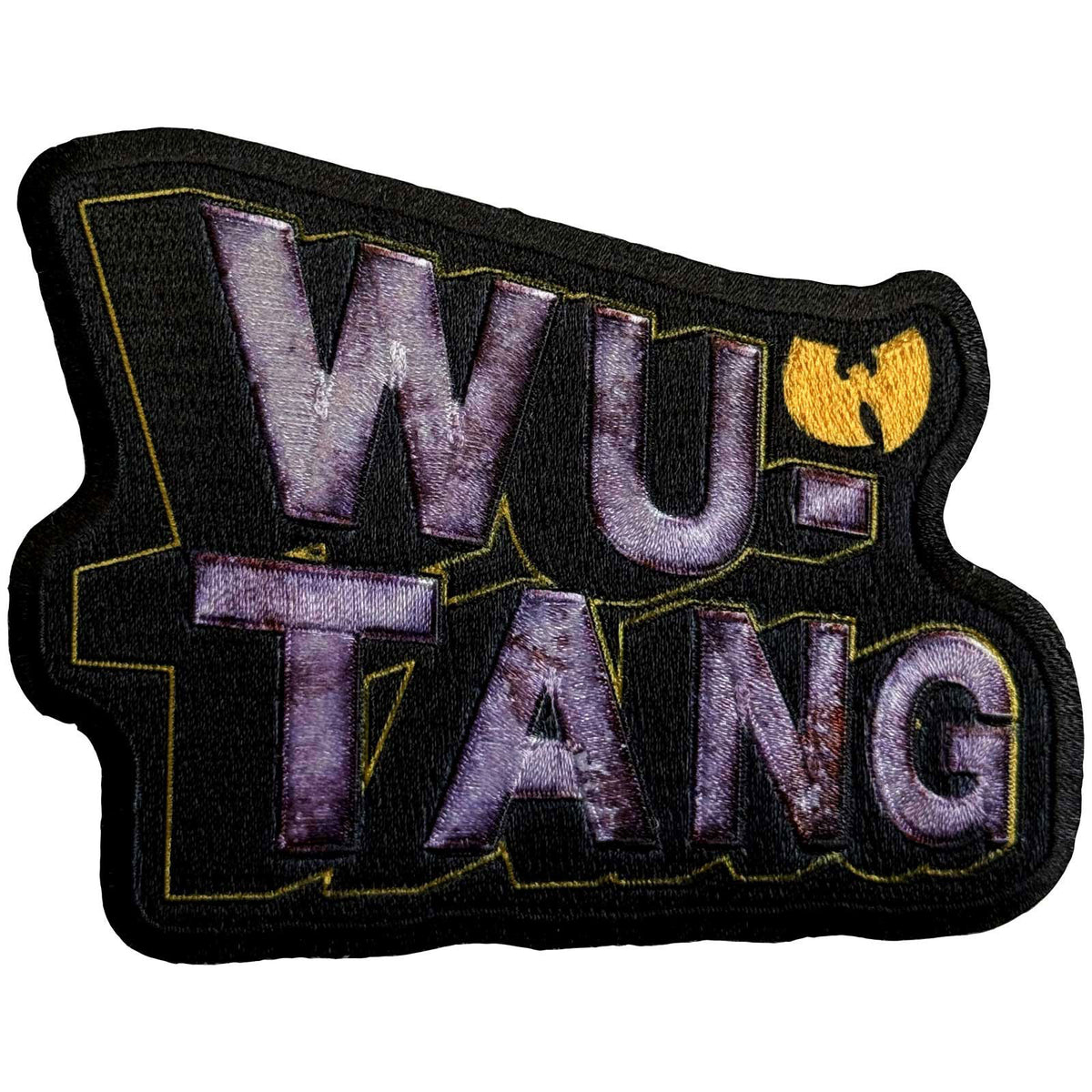 Wu Tang Clan Perspective Logo Woven Patch Front