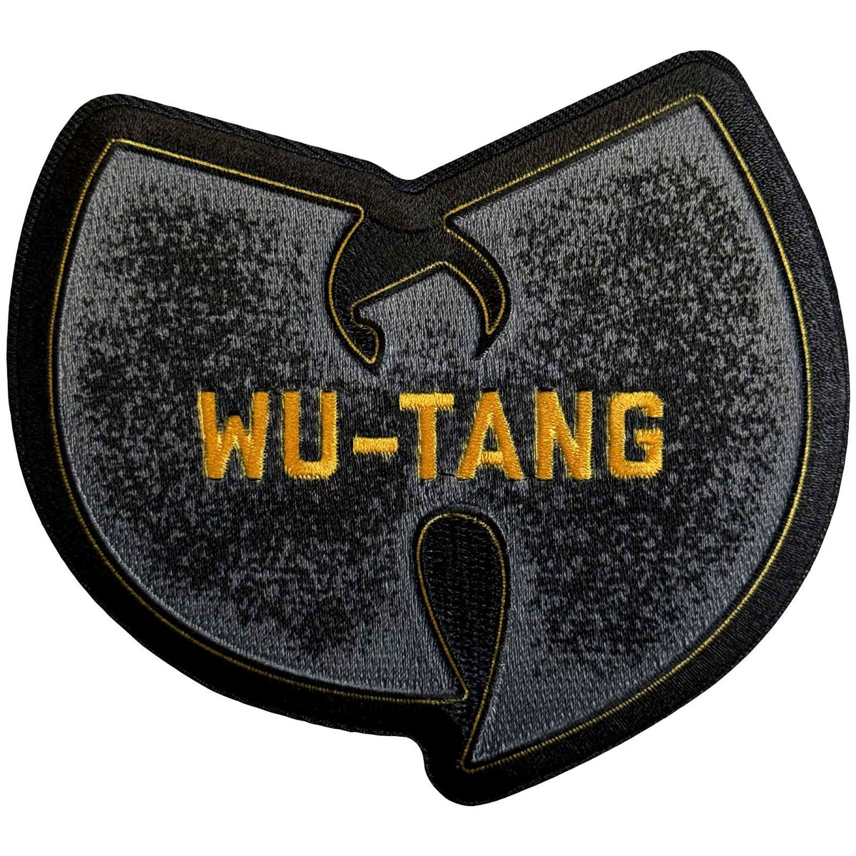 Wu Tang Clan Stress Logo Woven Patch Front