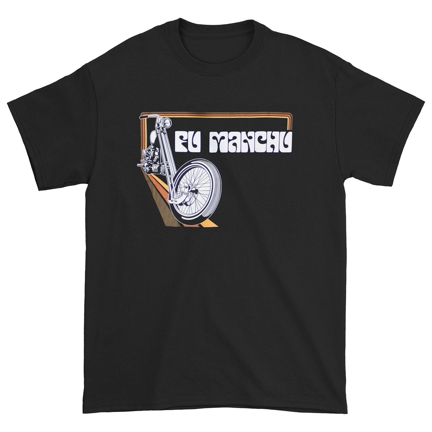 Fu Manchu Chopper T-shirt Front