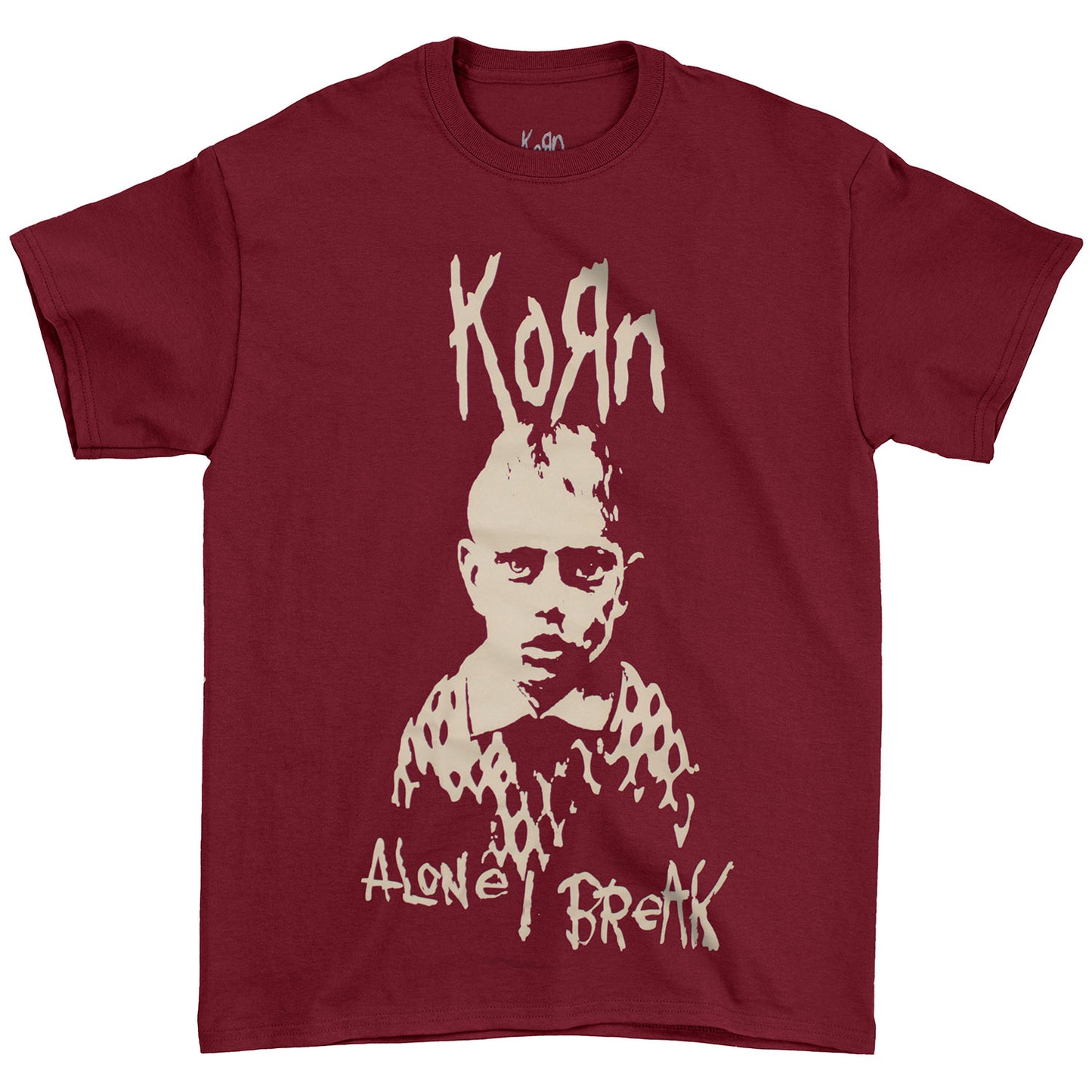 Korn All Alone I Break T-shirt Front
