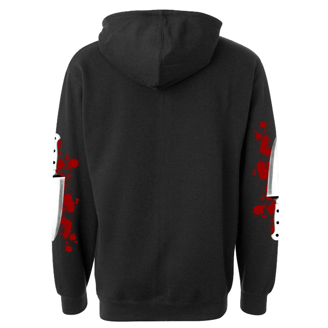 Bleeding Through This is Love, this is Murderous (Rockabilia Exclusive) Hooded Sweatshirt Back