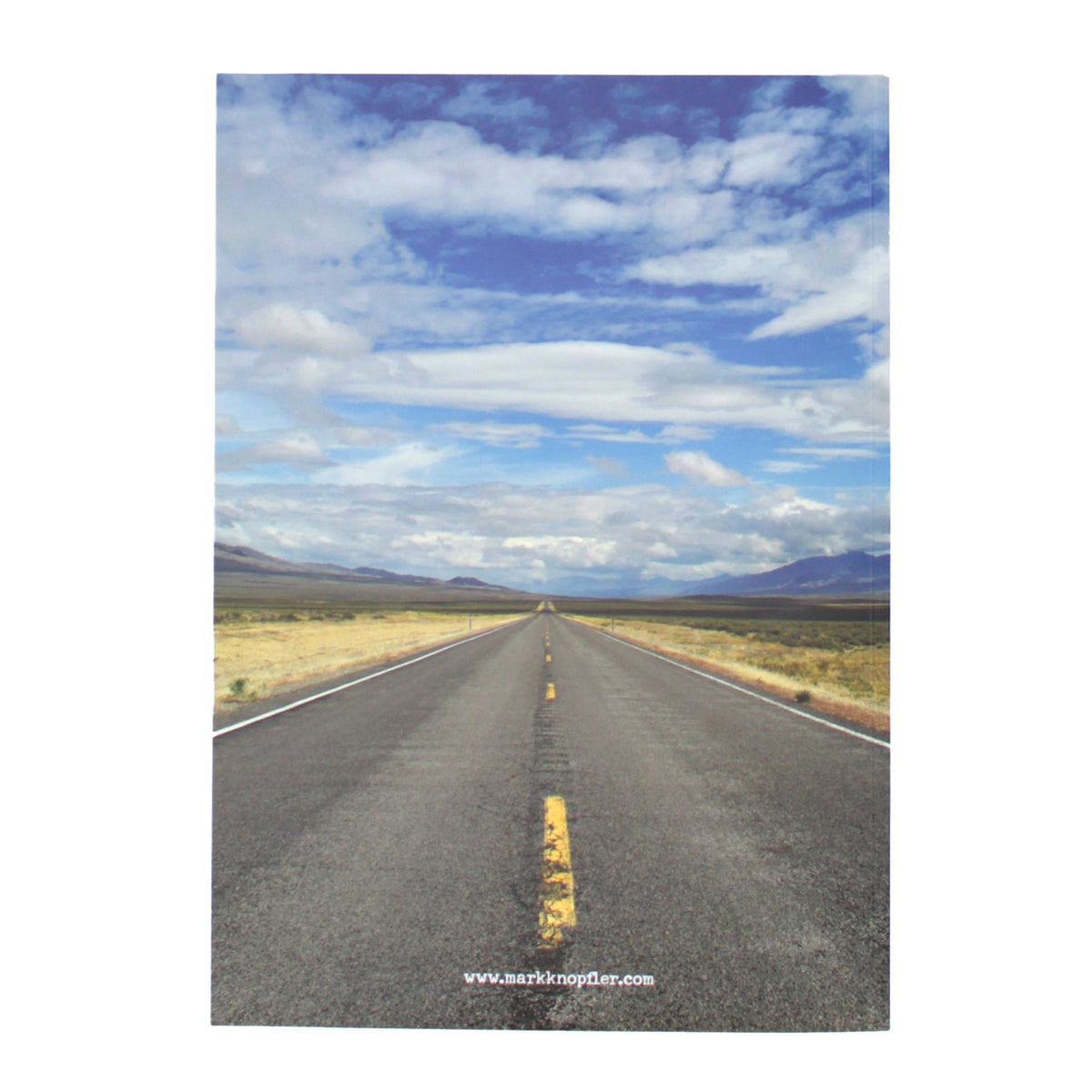Mark Knopfler Down The Road Wherever Tour 2019 Tour Book Back