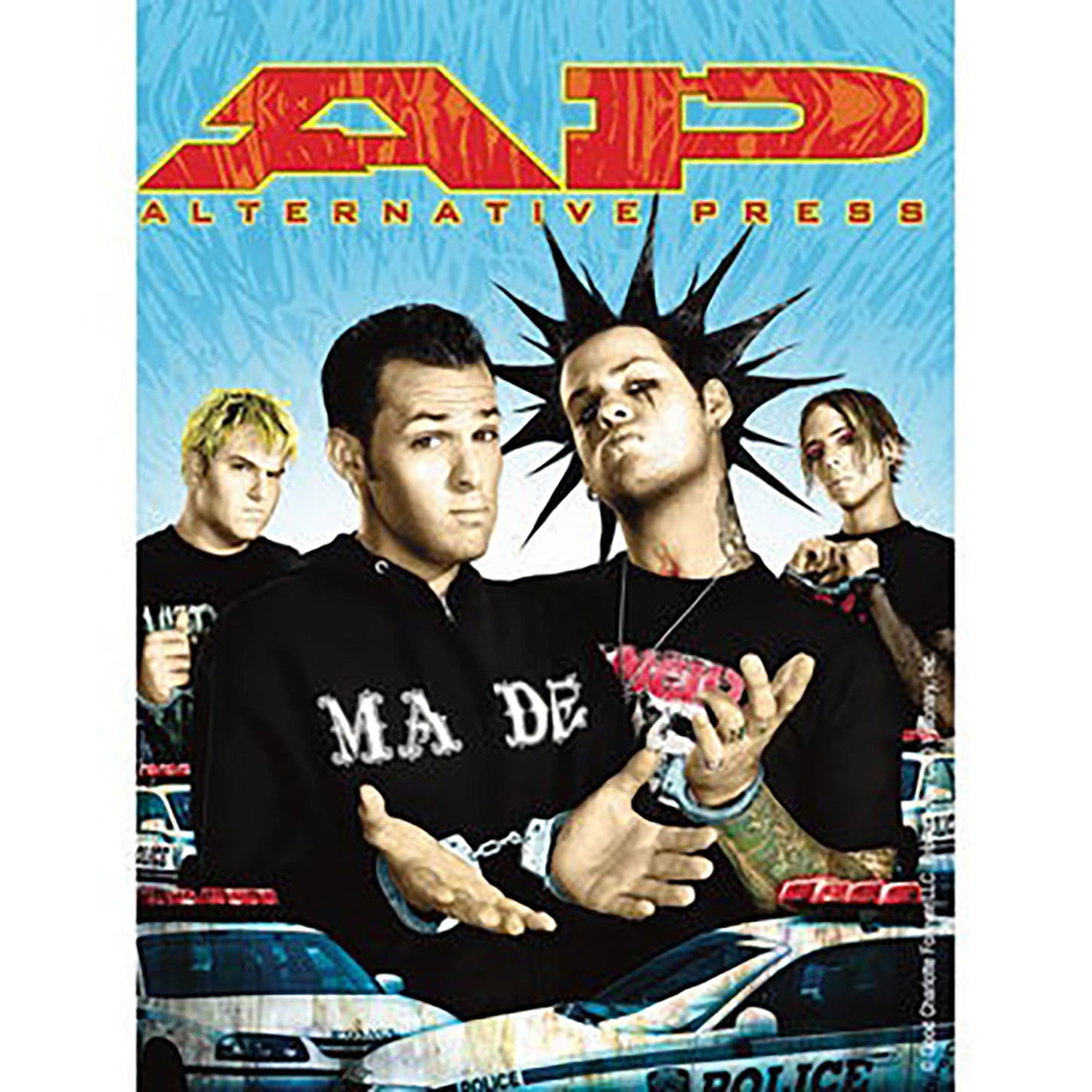Good Charlotte Alternative Press Sticker Front