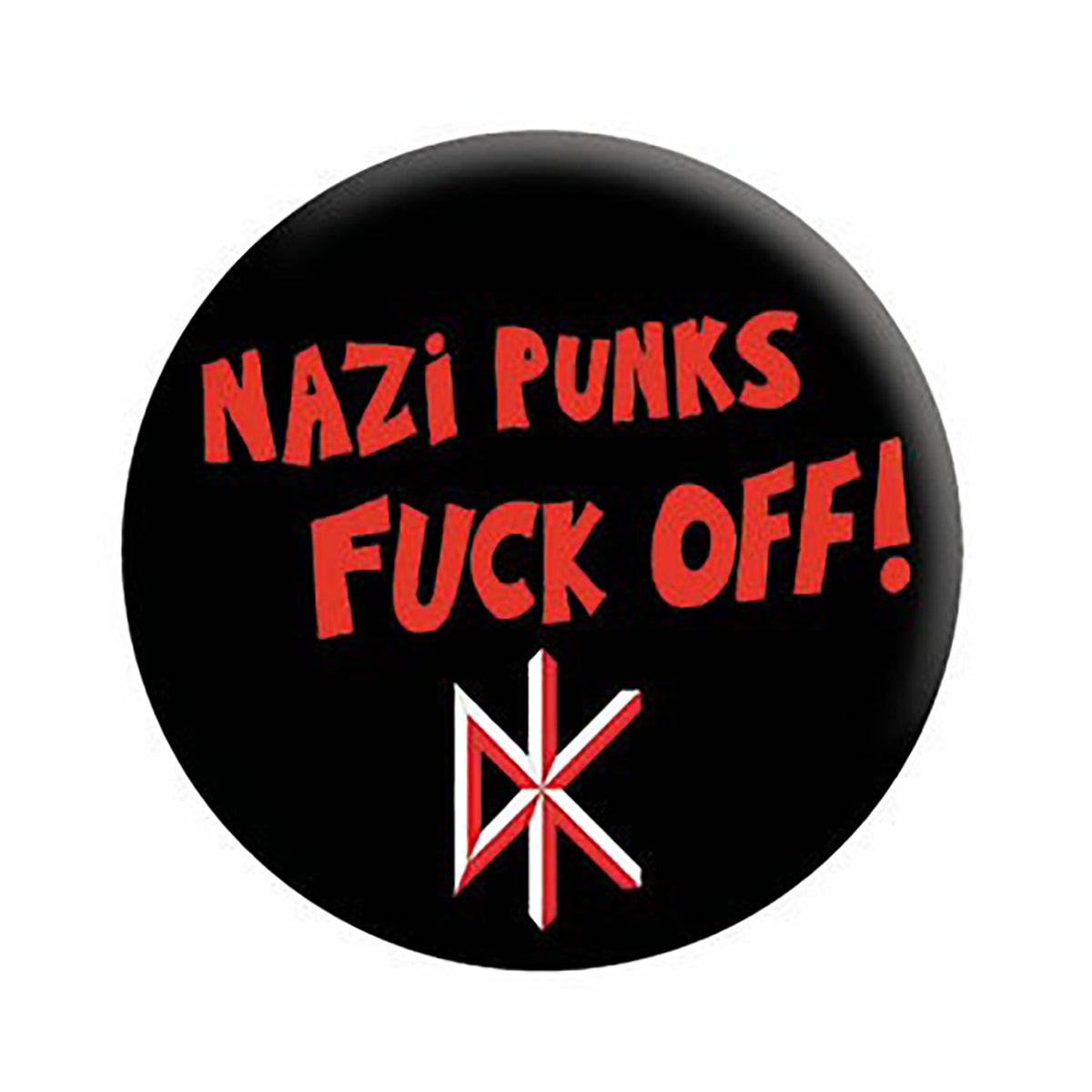 Dead Kennedys F*ck Off Button Front