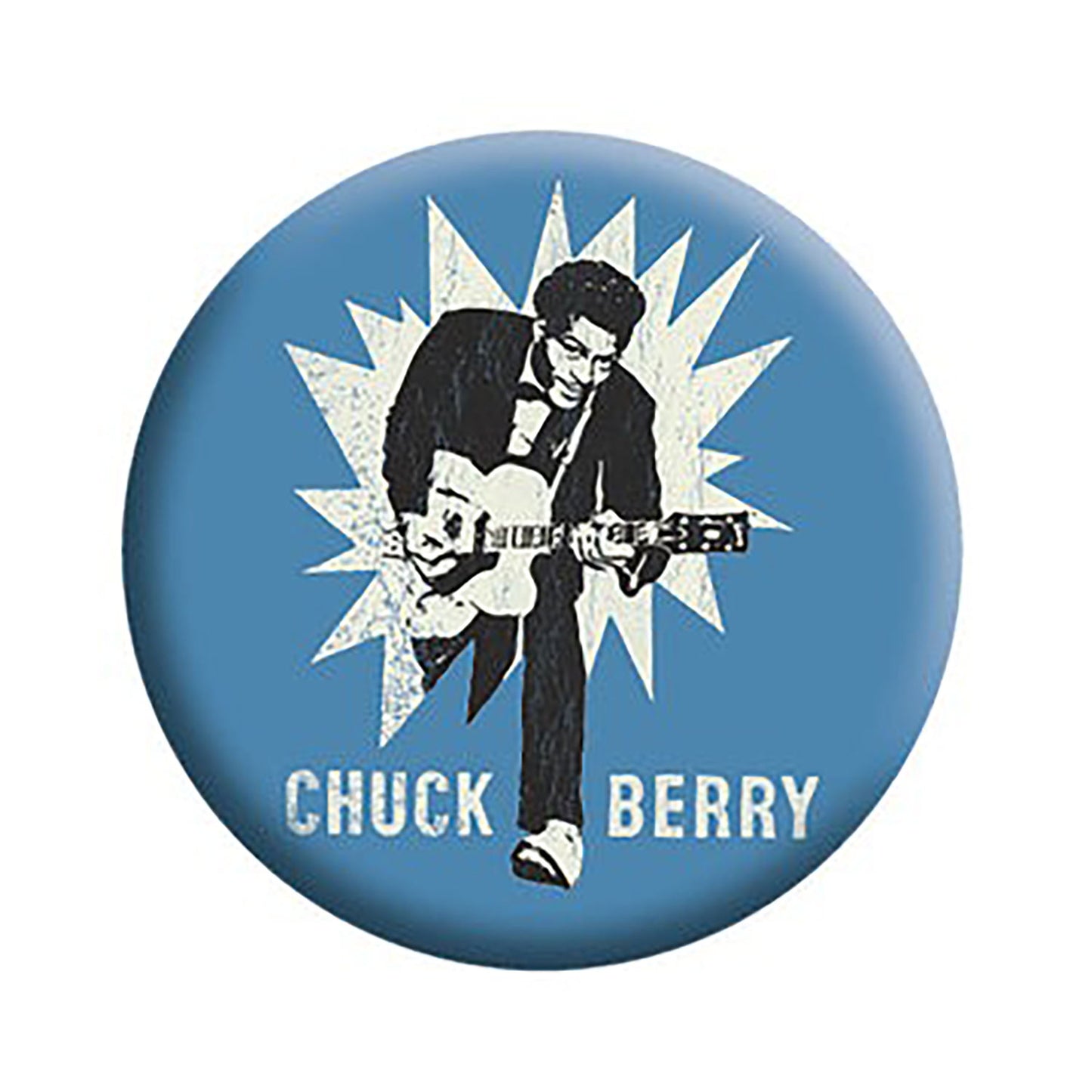 Chuck Berry Star Button Front