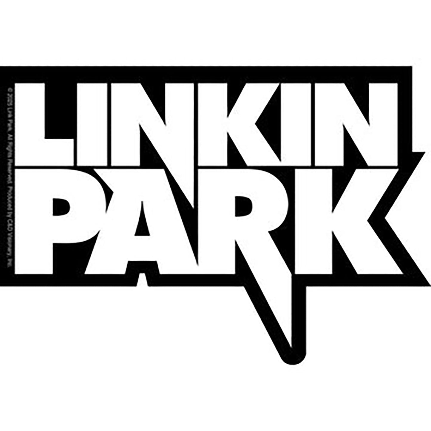 Linkin Park Full Logo Sticker Front