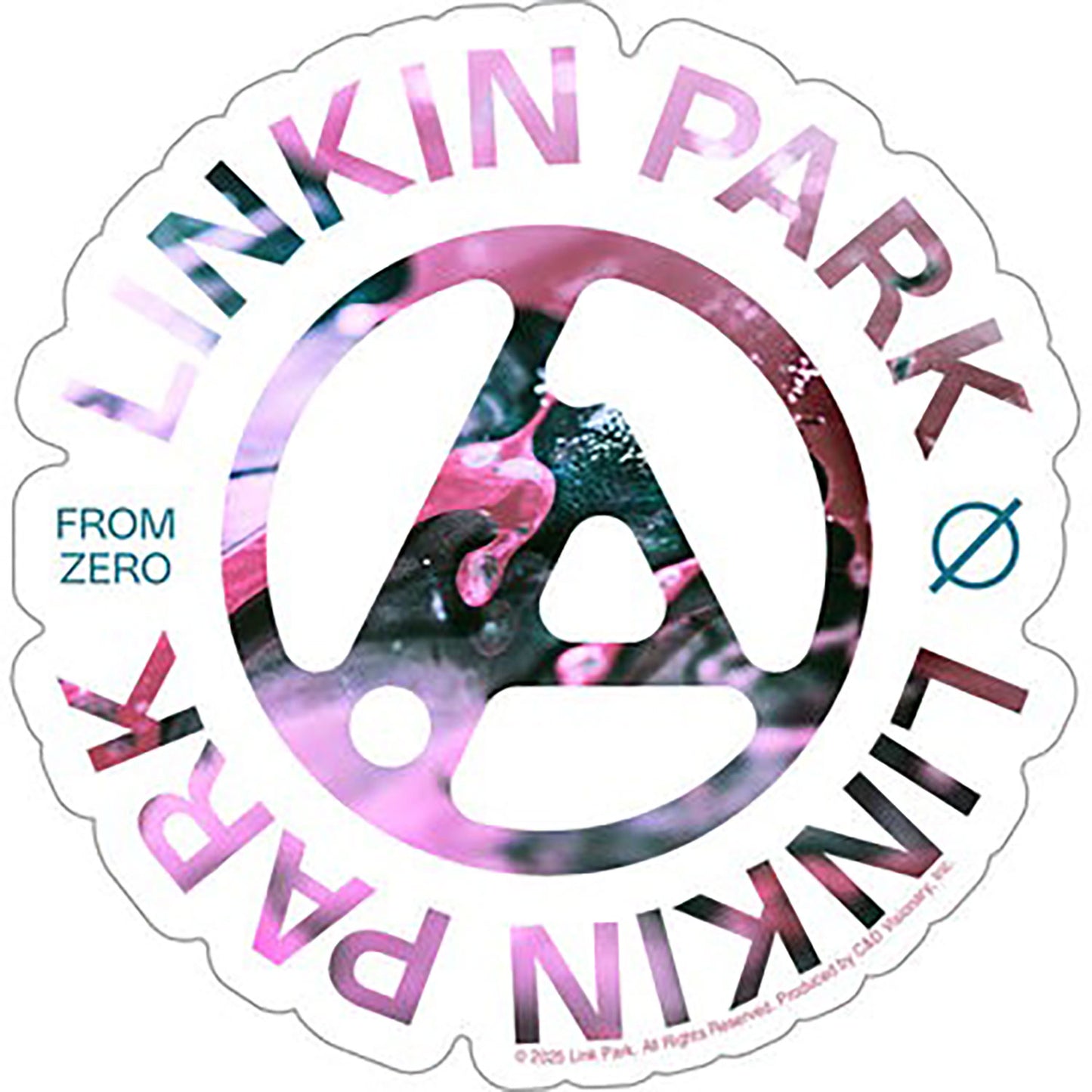 Linkin Park Zero Sticker Front
