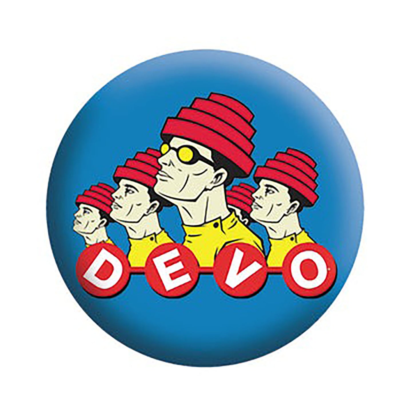 Devo Lineup Button Front