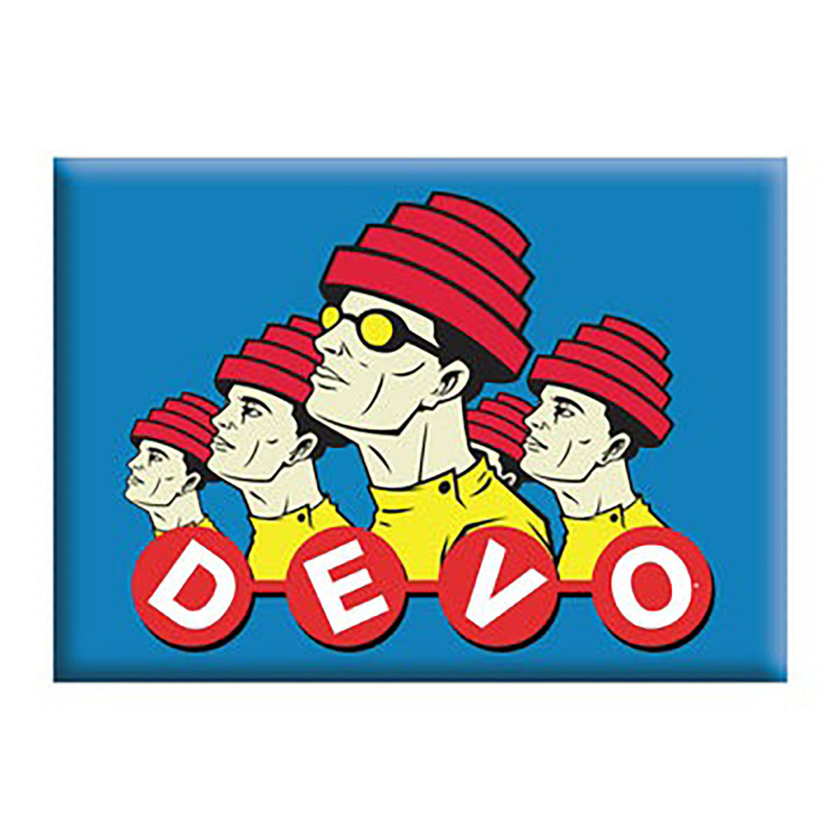 Devo Lineup Magnet Front