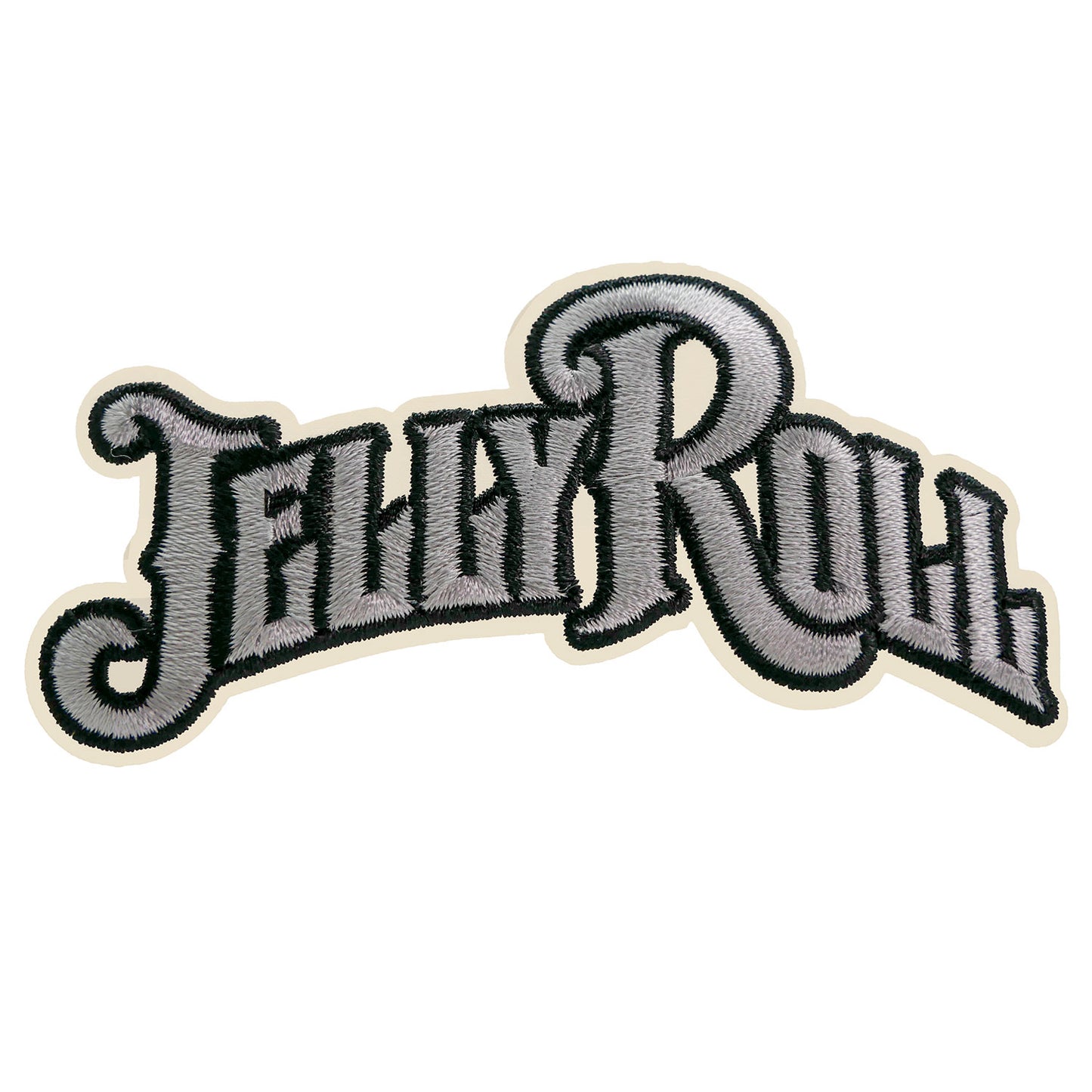 Jelly Roll Logo Embroidered Patch
