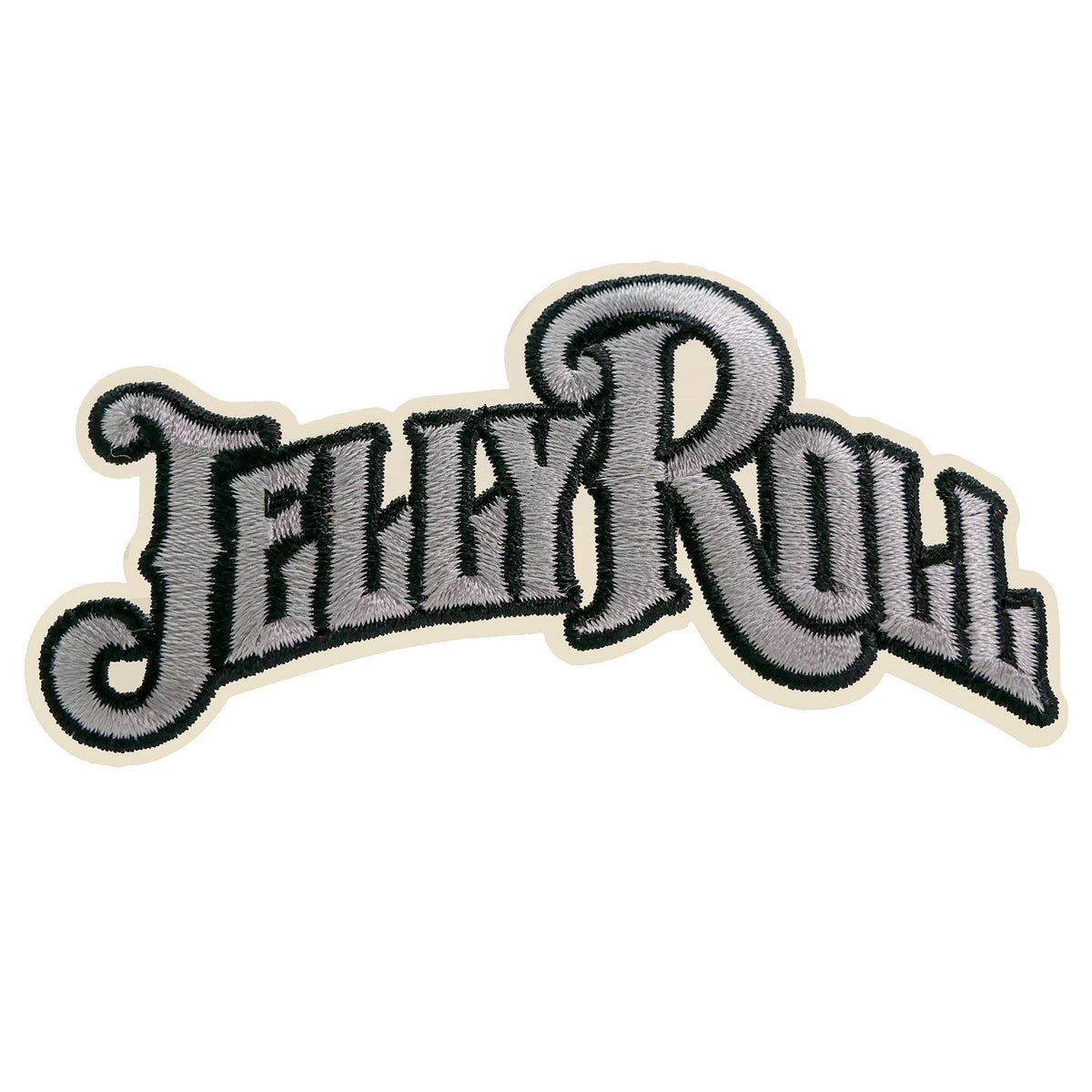 Jelly Roll Logo Embroidered Patch Front