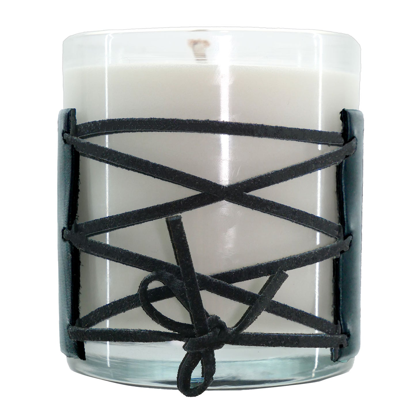 Slash R&FN'R! Logo Leather Wrap Candle Back