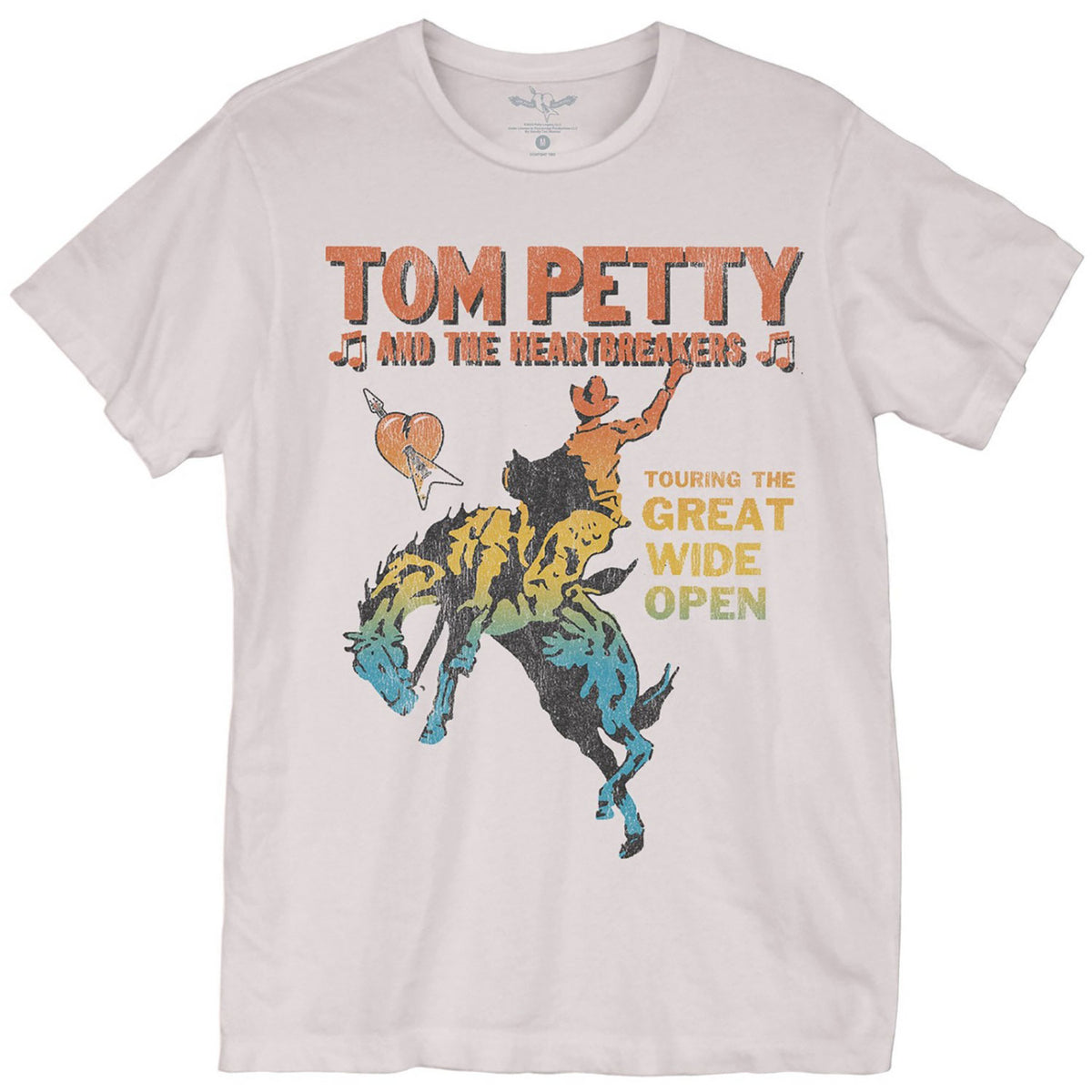 Tom Petty Great Wide Open T-shirt Front