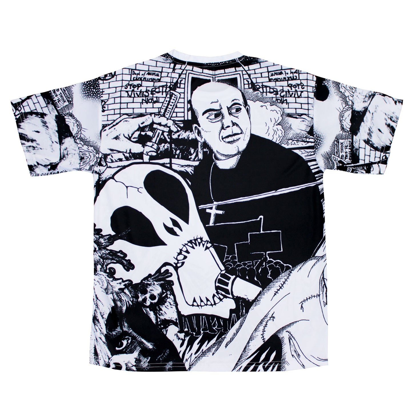 Subhumans The Day The Country Died Sublimation T-shirt