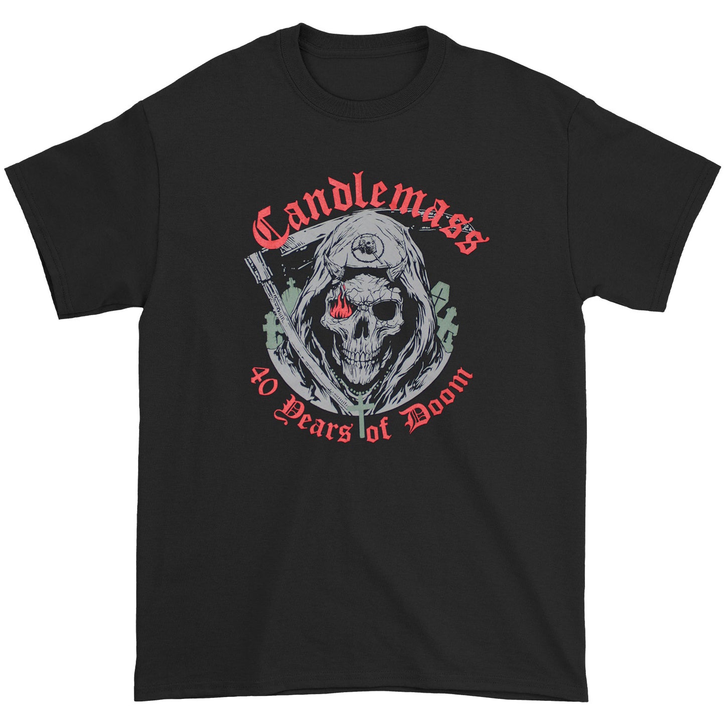 Candlemass Reaper T-shirt Front