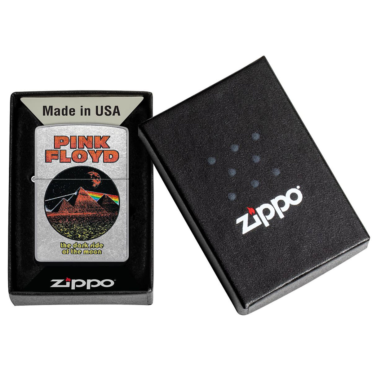 Pink Floyd the dark side of the moon Refillable Lighter Back