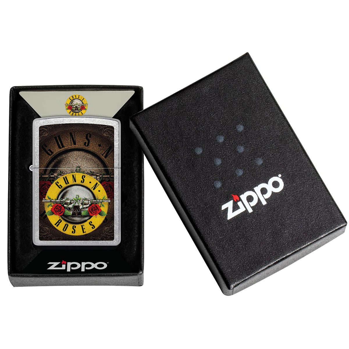 Guns N Roses Bullet Logo Refillable Lighter Back