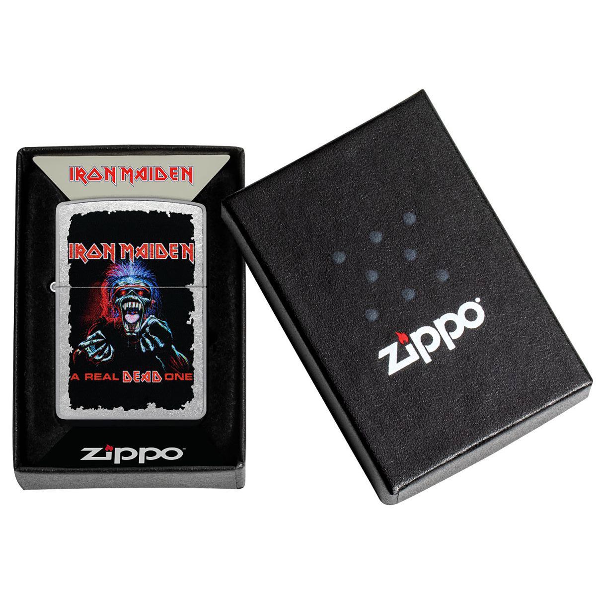 Iron Maiden A Real Dead One Refillable Lighter Back
