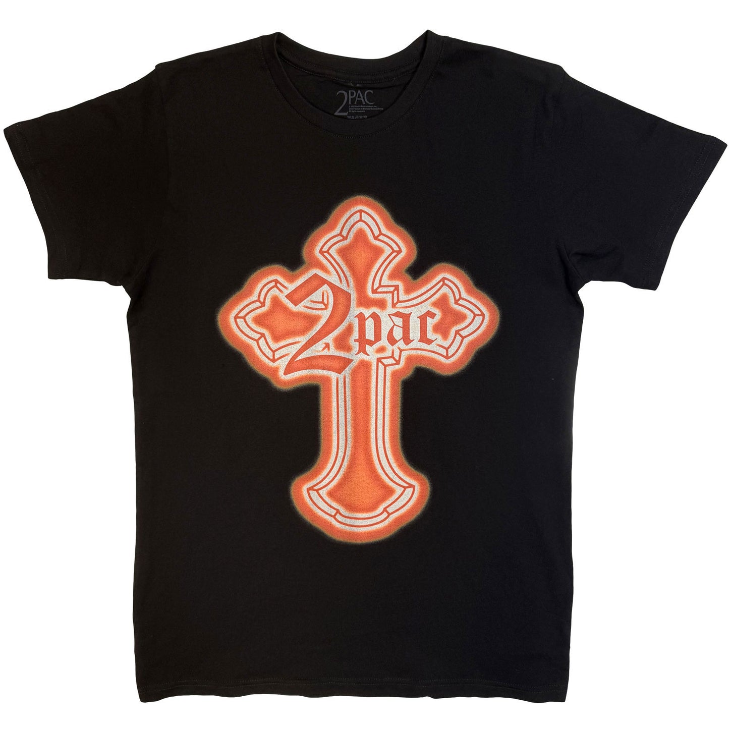 Tupac Halloween Cross T-shirt