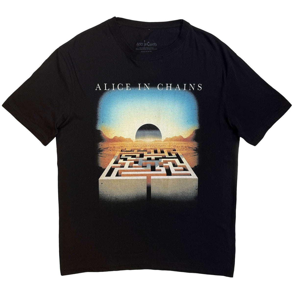 Alice In Chains Maze Scape T-shirt Front