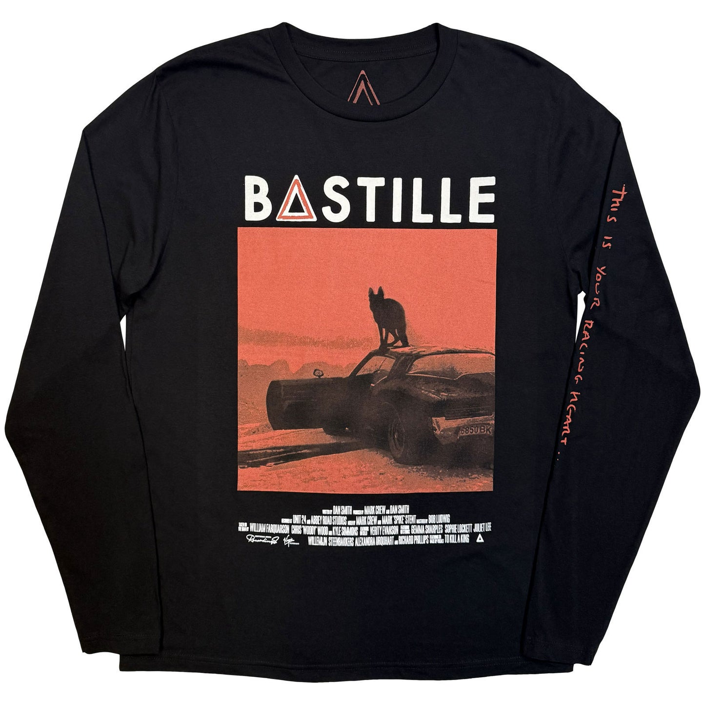 Bastille All This Bad Blood Long Sleeve Front
