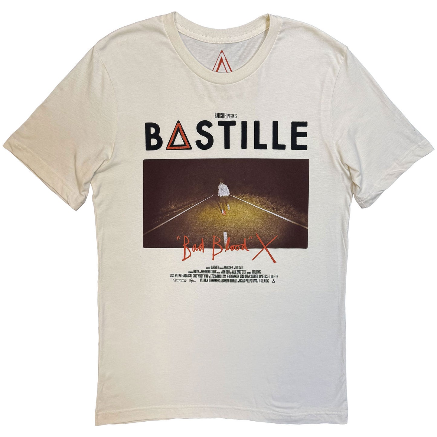 Bastille Bad Blood Album Photo T-shirt Front