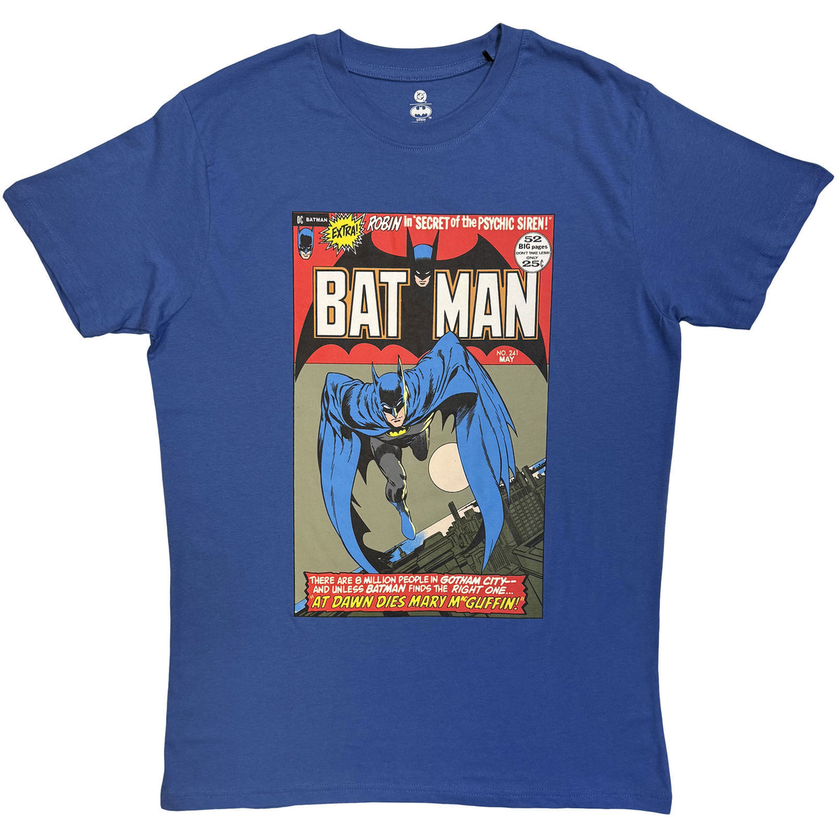 Dc Comics Batman Comic Cover T-shirt Front