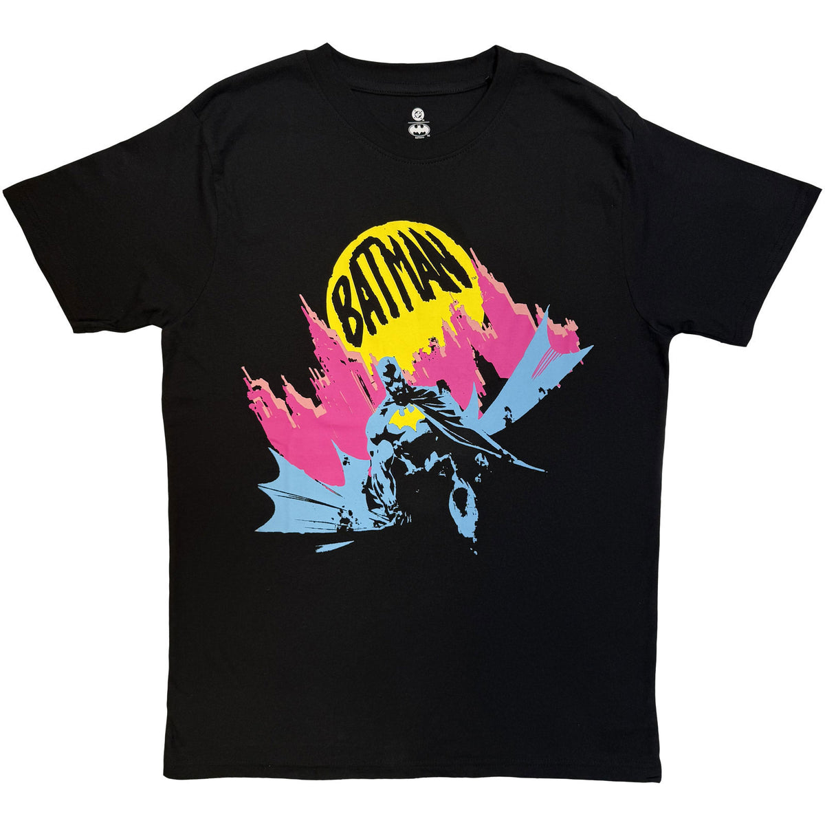 Dc Comics Batman City Scape T-shirt Front