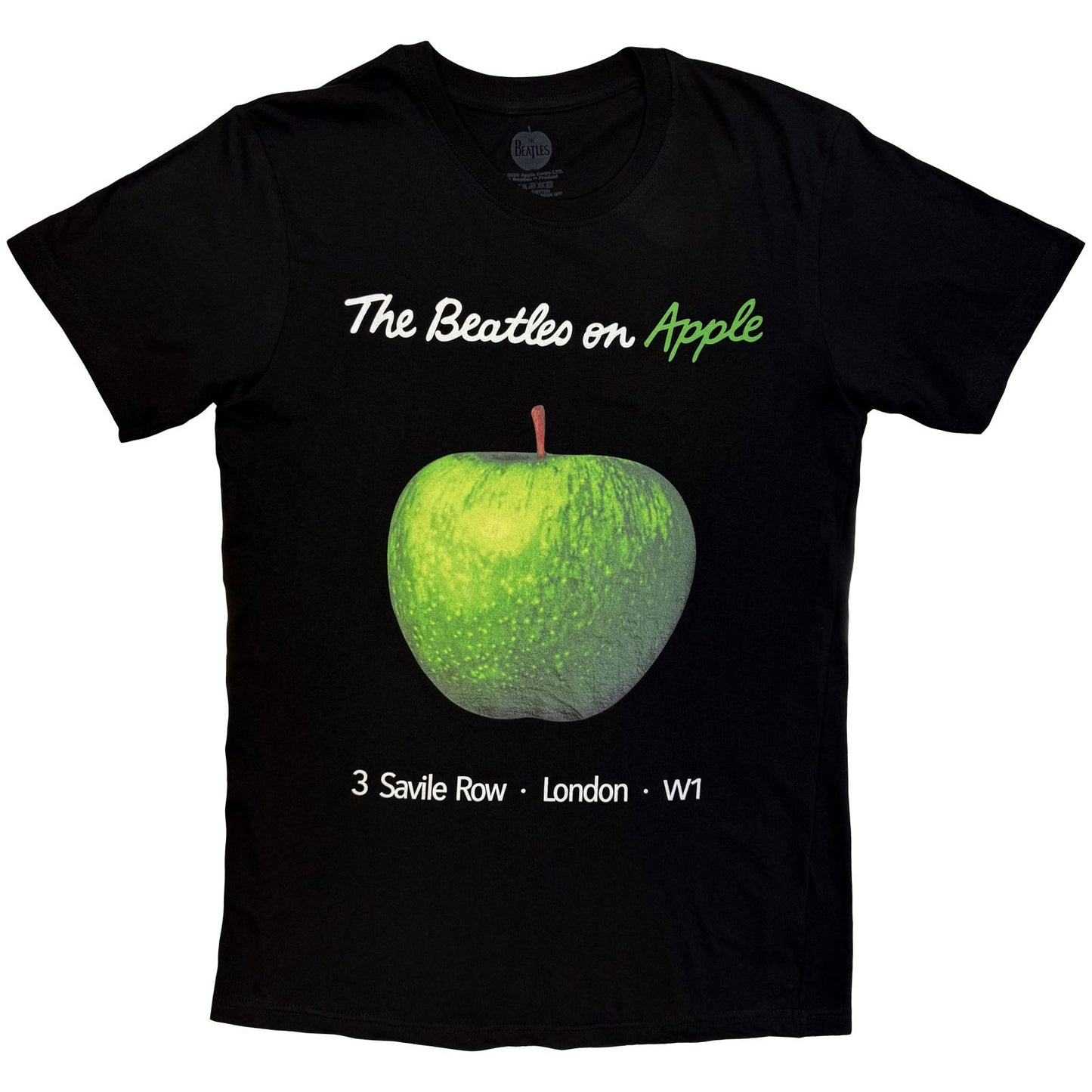 Beatles On Apple T-shirt Front