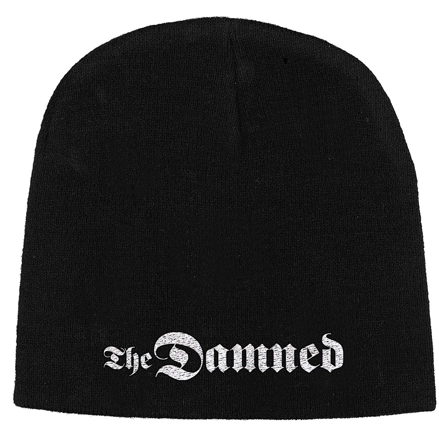 Damned Gothic Logo Beanie Front