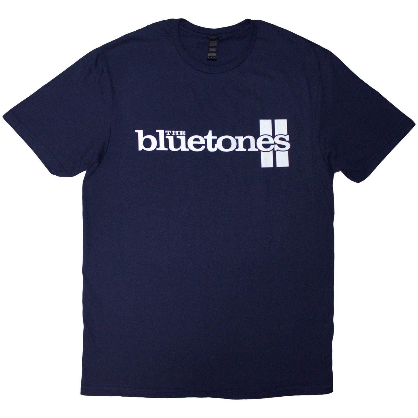 Bluetones Stripe Logo T-shirt Front