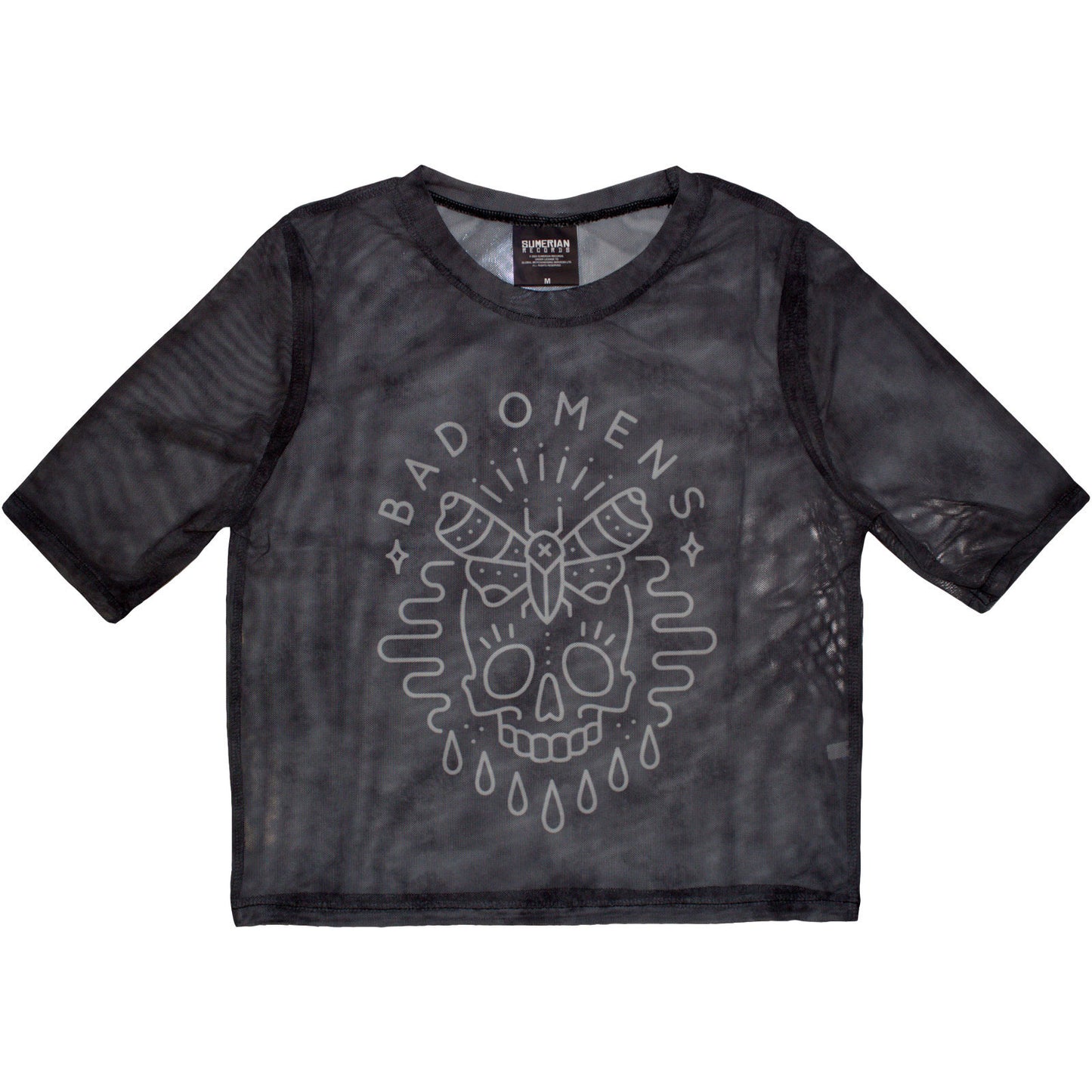 Bad Omens Moth Skull Girls Jr Front