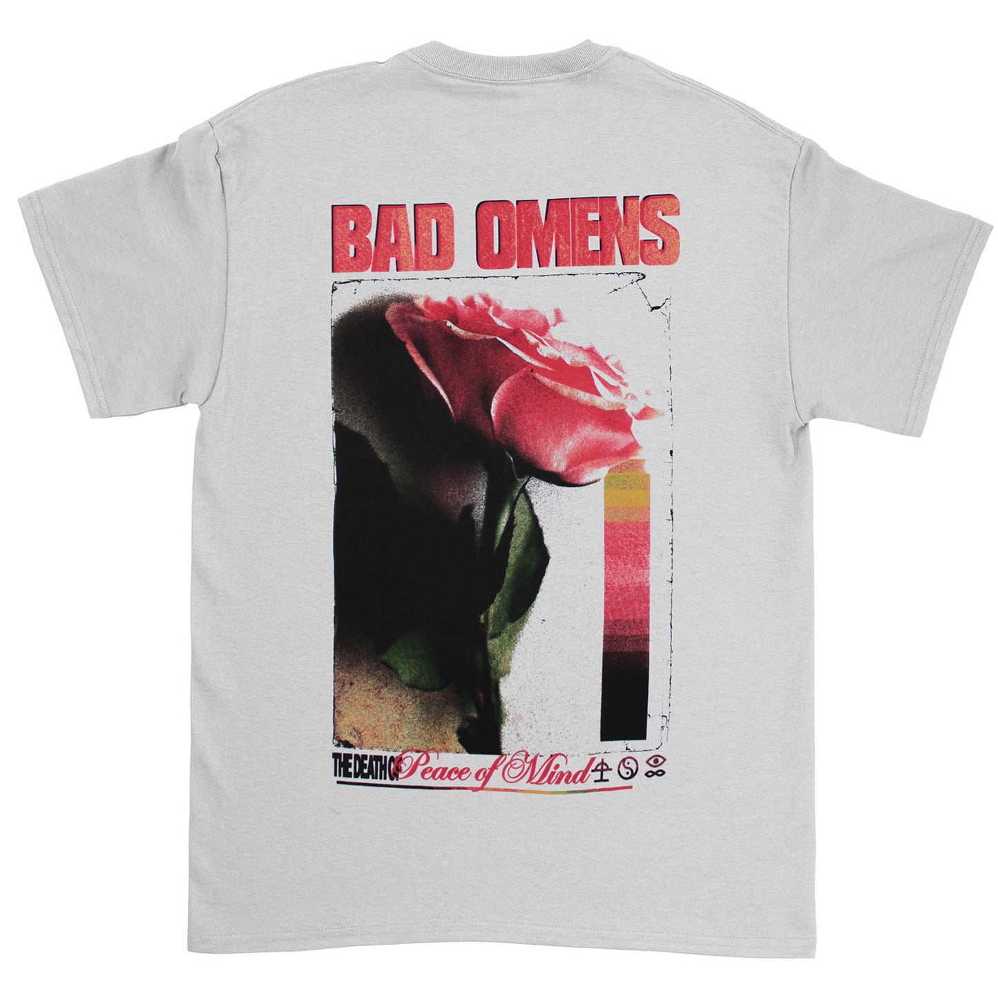 Bad Omens Flower T-shirt Back