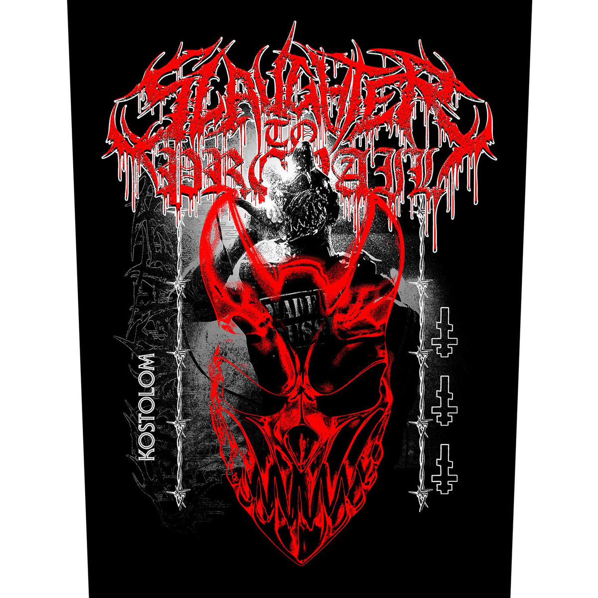Slaughter To Prevail Demolisher Back Patch Front