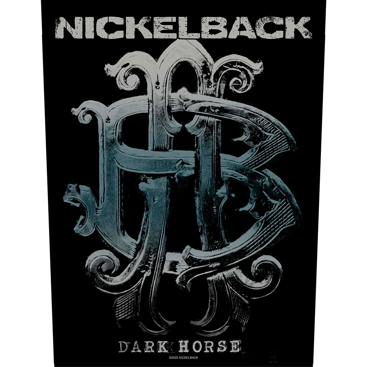 Nickelback Dark Horse Back Patch Front