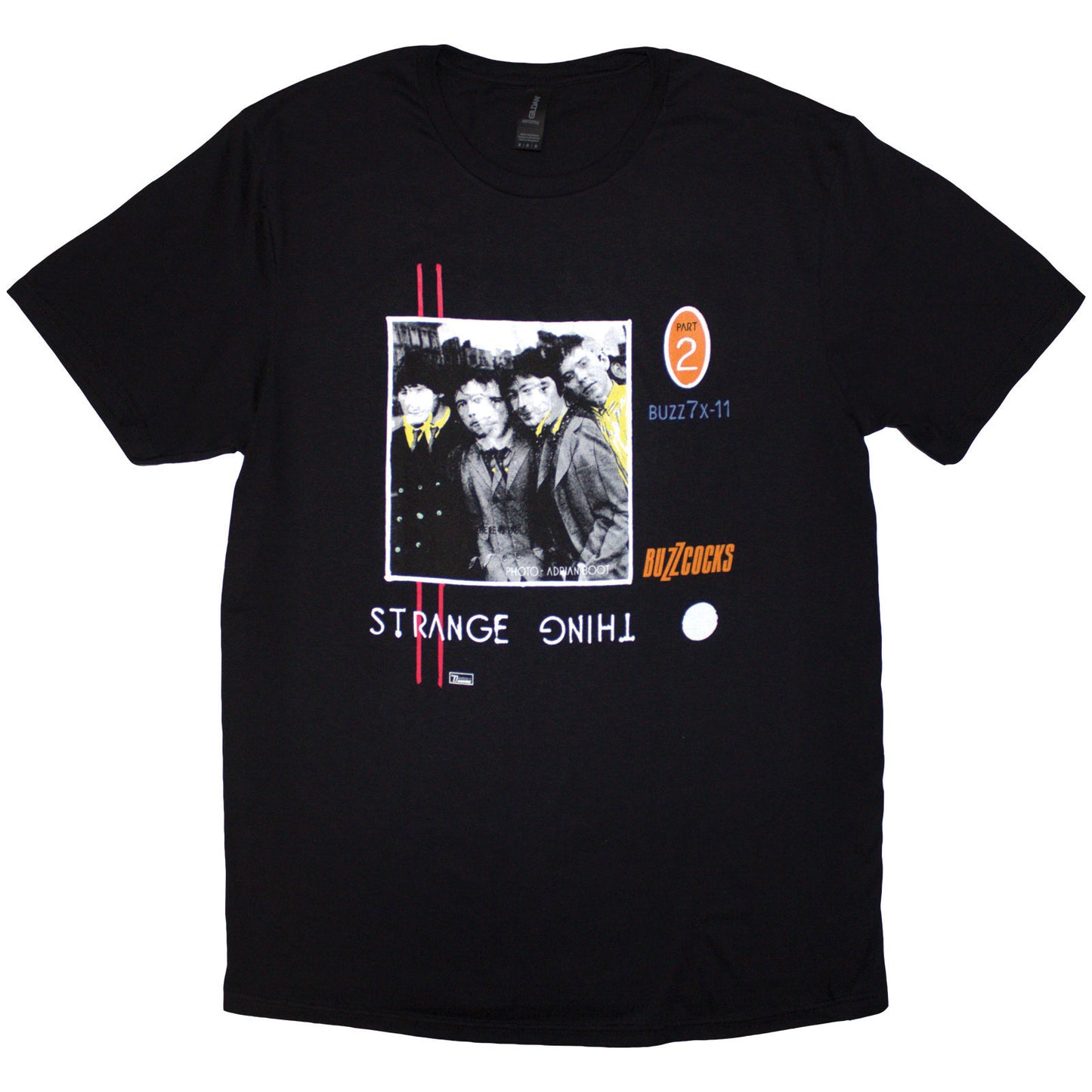 Buzzcocks Strange Thing T-shirt Front
