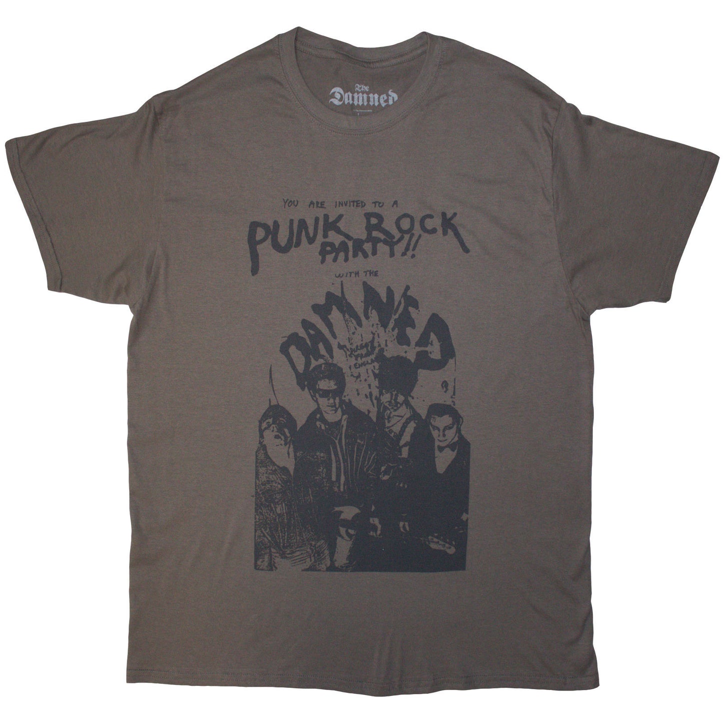 Damned Party Flyer T-shirt Front