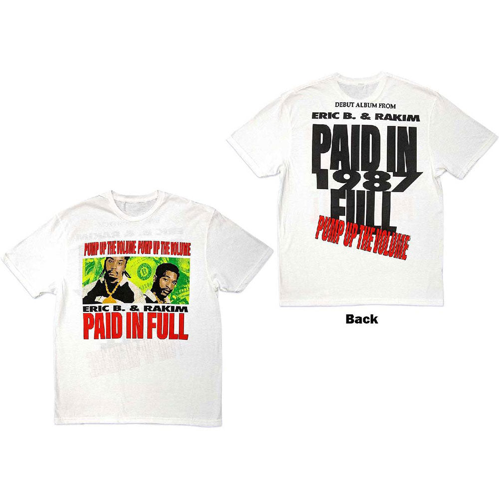 Eric B. & Rakim Pump Up The Volume T-shirt Front
