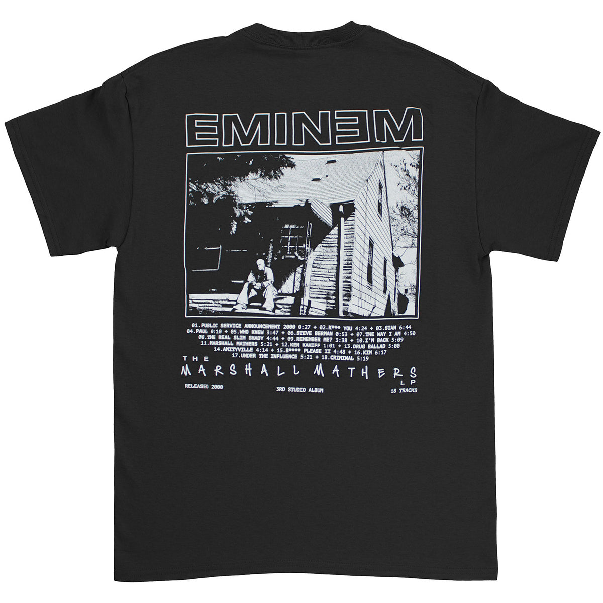 Eminem Show T-shirt Back